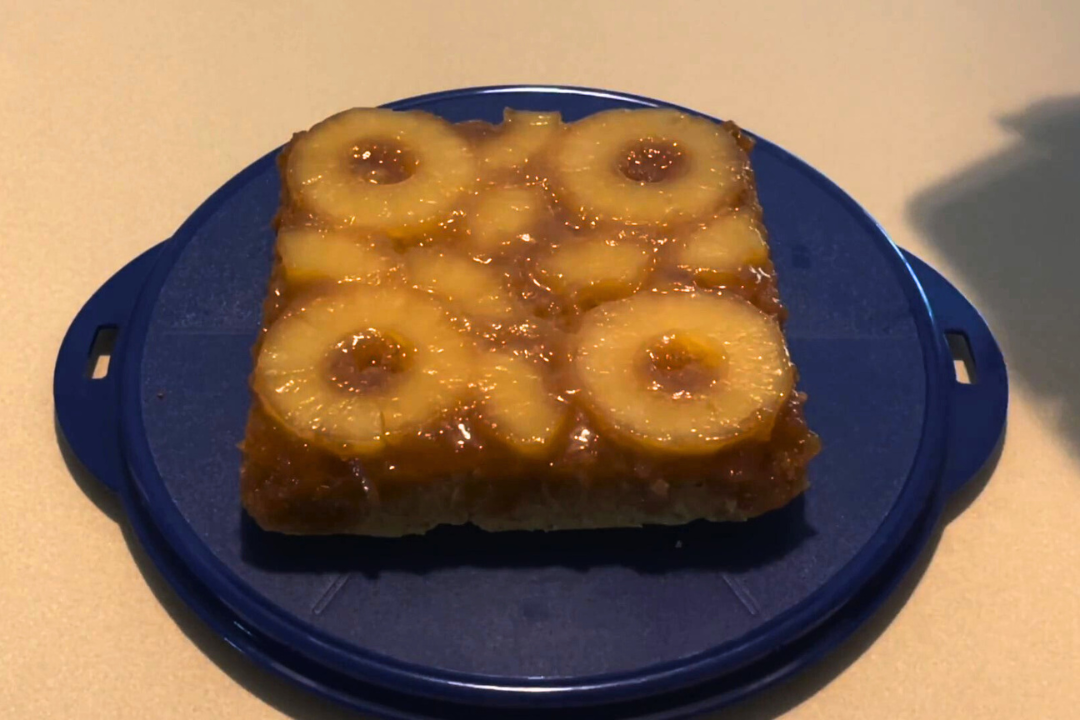 Vegan Pineapple Upside-Down Cake